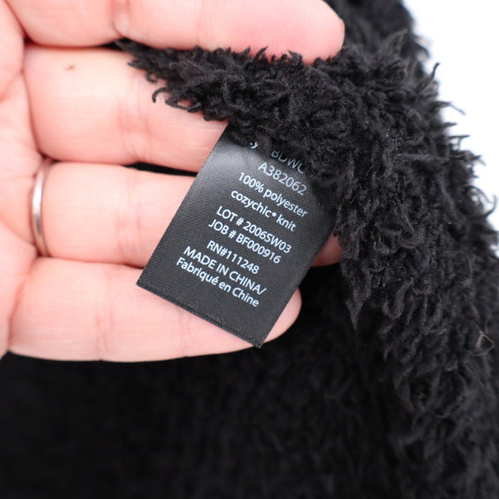 Barefoot Dreams CozyChic Boardwalk Cardigan Black XS Cozy Knit