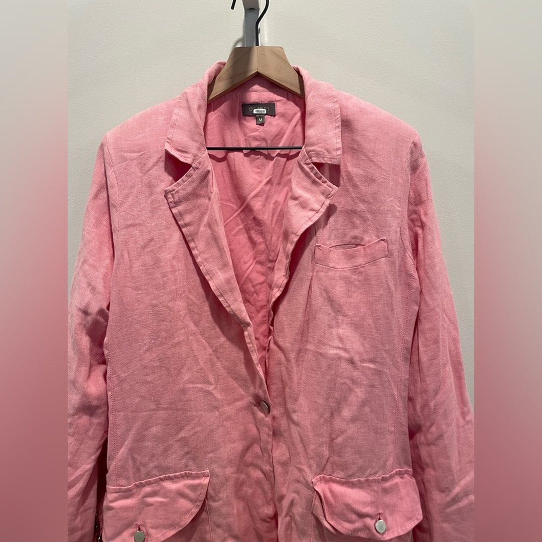 DL1961 Pink Linen Blazer Size M
