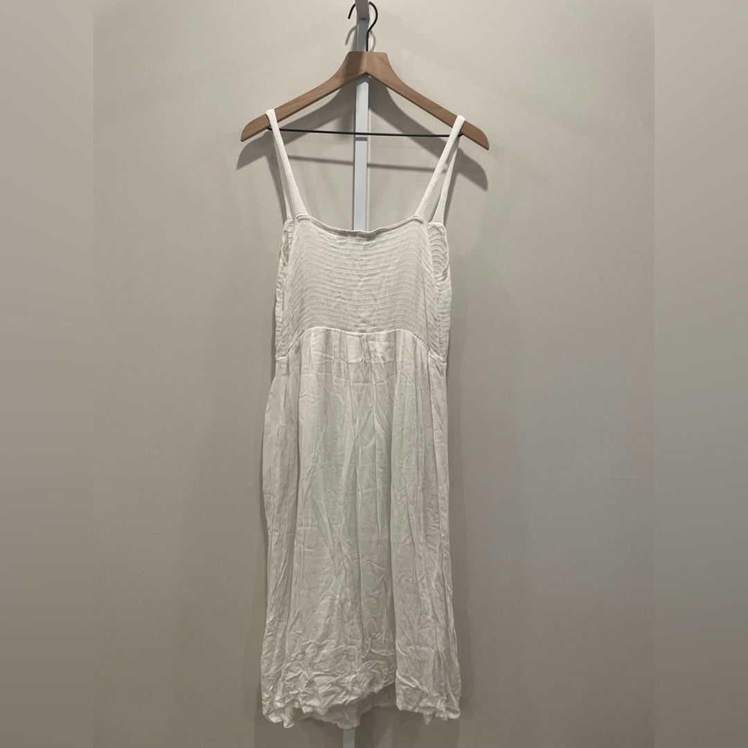 Louna Three Button Midi Dress Size M