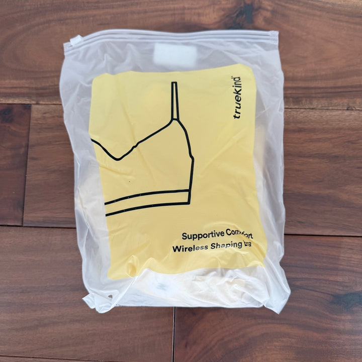 Truekind Supportive Comfort Wireless Shaping Bra, Chai, New