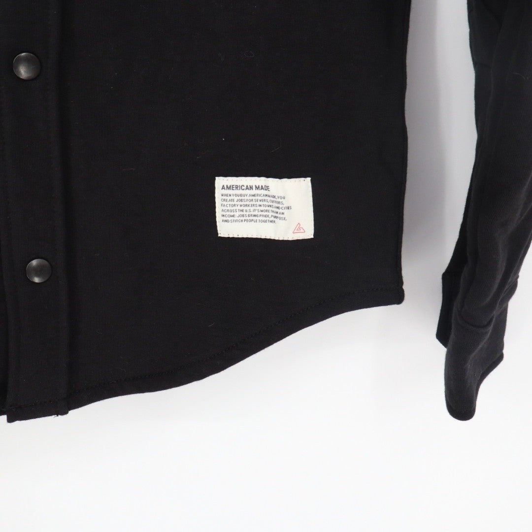 American Giant Unisex Redwood Fleece Overshirt Size XS Made in USA