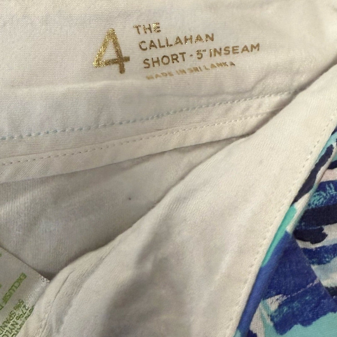 Lilly Pulitzer Stretchy Callahan Shorts Multi Pier Pressure Size 4