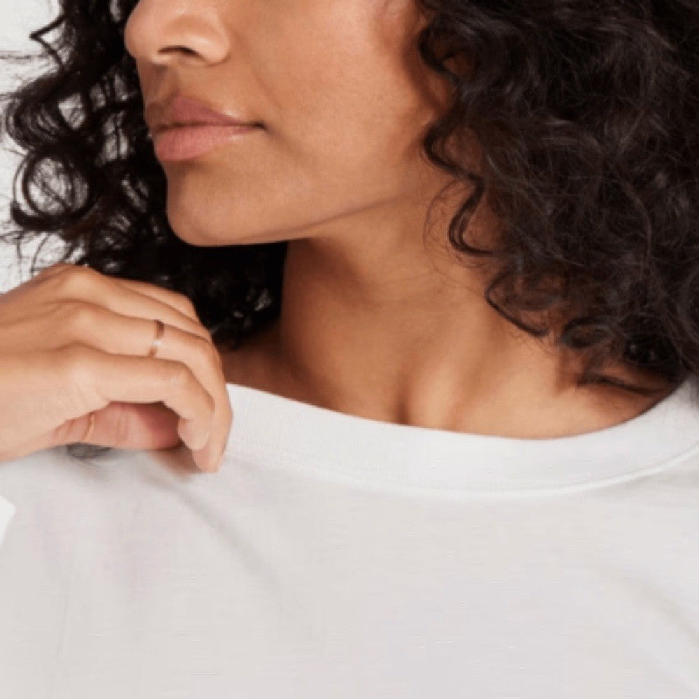 Allbirds Women's Cotton Long Sleeve Tee Blizzard Size XXL