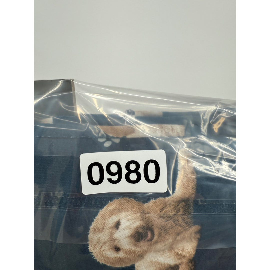 Comfies Unisex XL Blue Dog Pajama Pants Soft Comfortable Lounge Bottoms