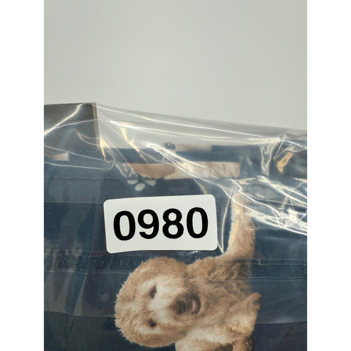 Comfies Unisex XL Blue Dog Pajama Pants Soft Comfortable Lounge Bottoms