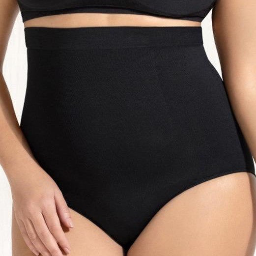 Shapermint Essentials All Day Every Day High Waisted Shaper Panty Black XLXXL