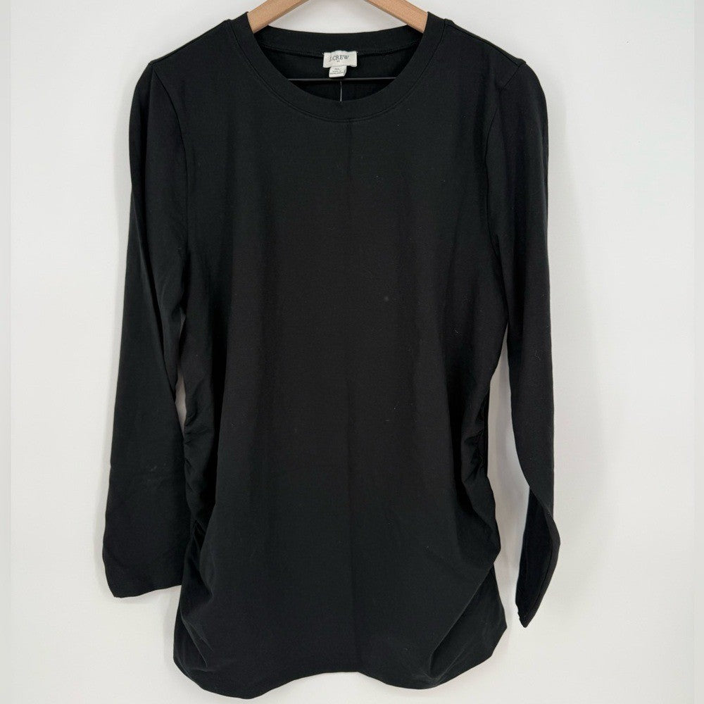 J.Crew Long-Sleeve Crewneck Maternity Tee Size XL