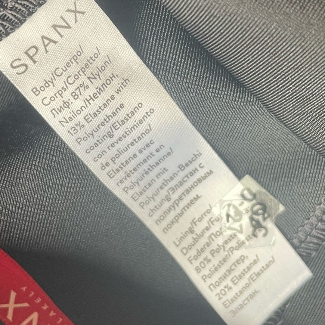 Spanx Shaping Faux Leather Leggings Size XS