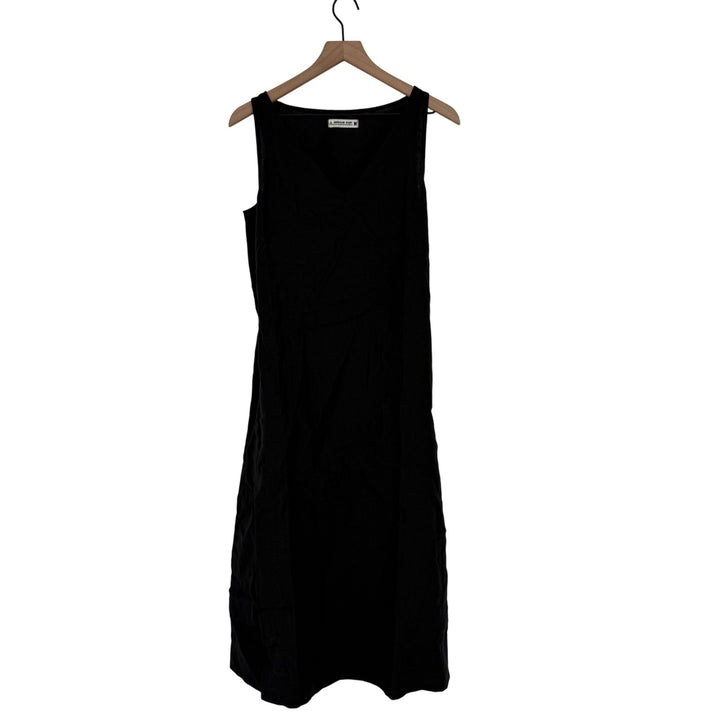 American Giant Women's Linen Tie Dress Size M