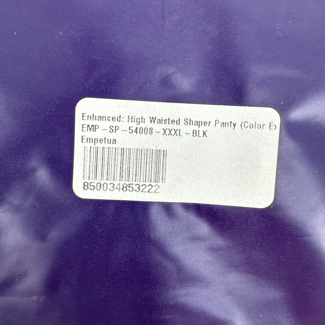 Shapermint All Day Every Day High-Waisted Shaper Panty Women 3XL Black Anti-Slip