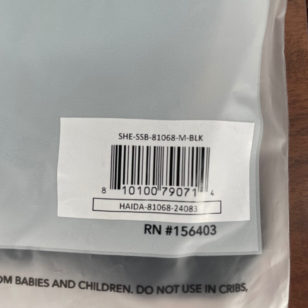 Shapermint Essentials High Waisted Control Bikini Bottom Black