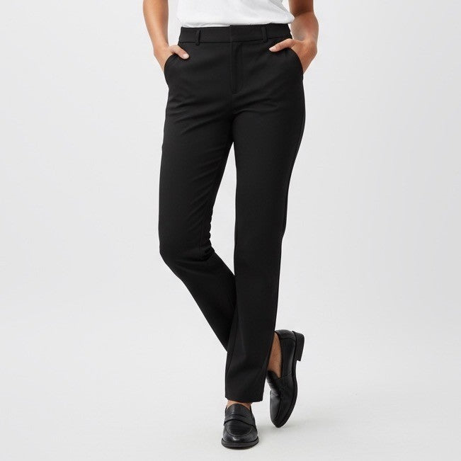 Anthropologie The Essential Collection Black Career Dress Pants Size 4