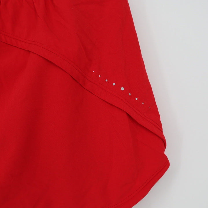 Halara Athleisure Red Double Layer Running Shorts Athletic Shorts L