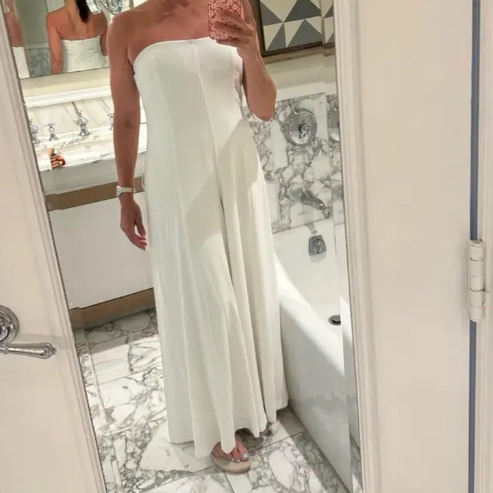 Rosetta Getty RTR Strapless Jumpsuit Size 12