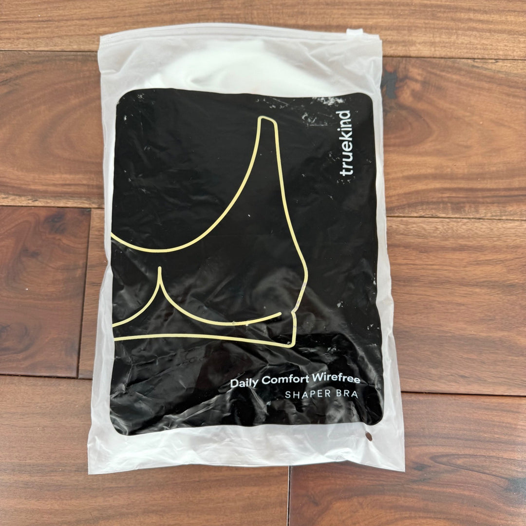 Truekind Daily Comfort Wirefree Shaper Bra White 4XL NWT