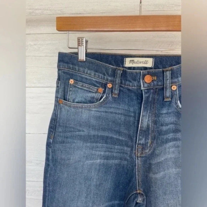 Madewell 10" High Riser Demi Boot Jeans Size 27