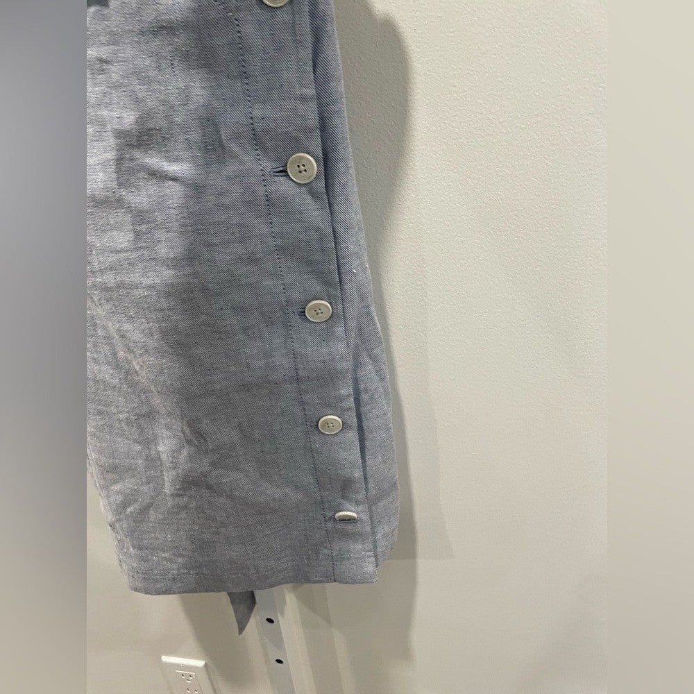 Banana Republic Button-Front Mini Dress Size 4