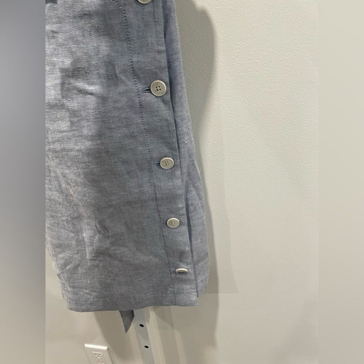 Banana Republic Button-Front Mini Dress Size 4