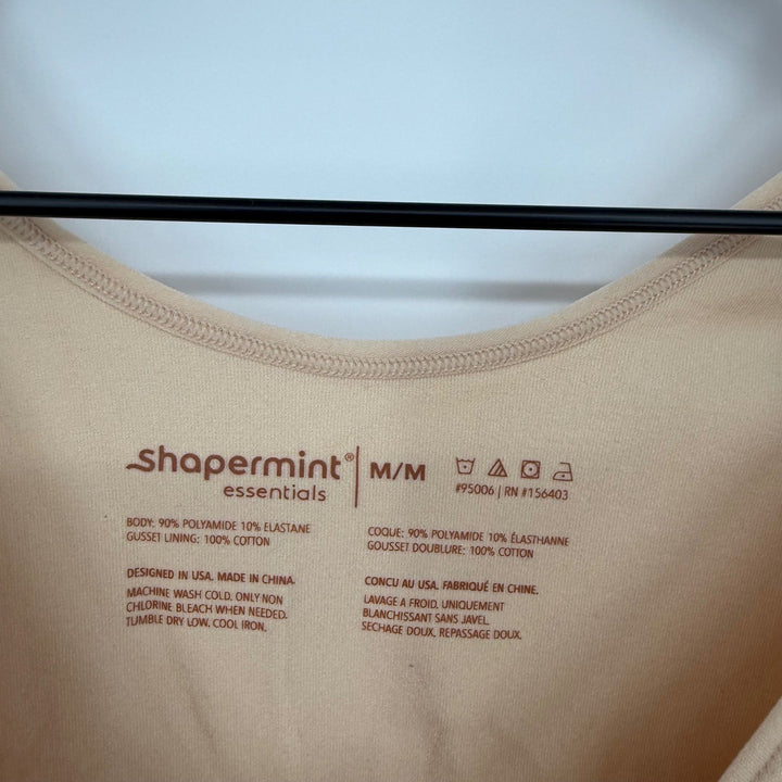 Shapermint Essentials Short-Sleeve Bodysuit Size M