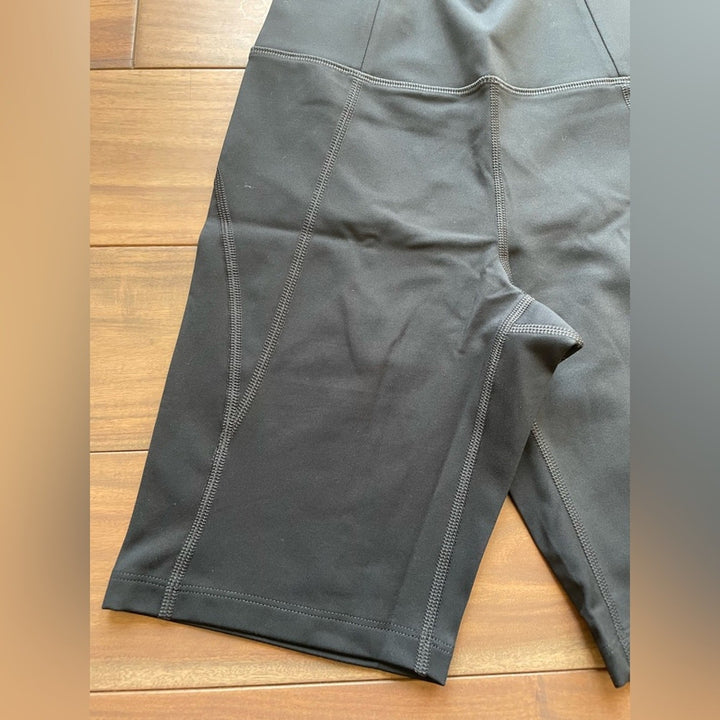 Girlfriend Collective Plum High-Rise Bike Short Size S