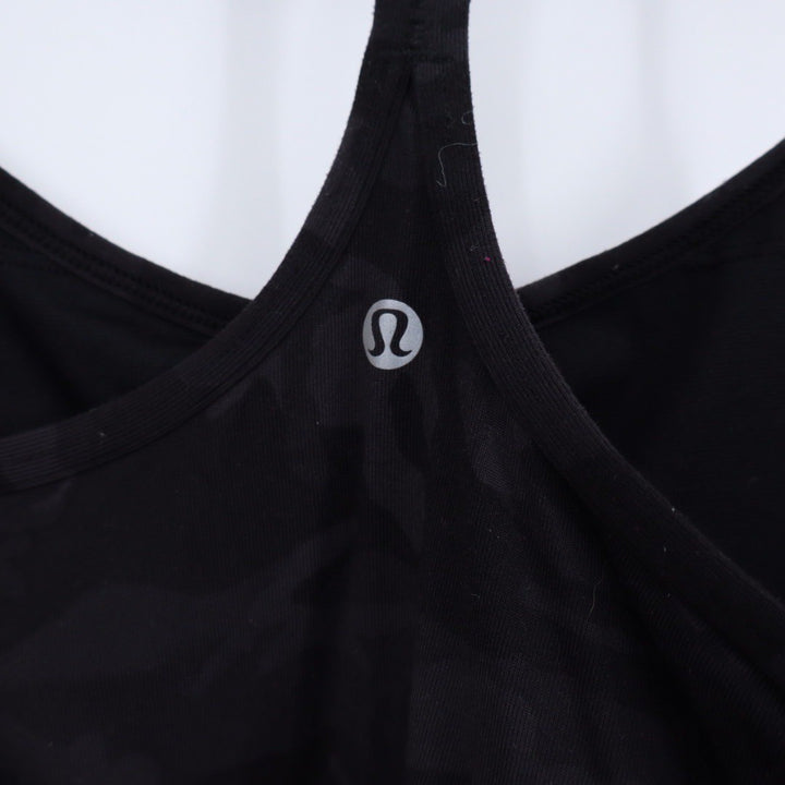 Lululemon Power Y Tank Camo Print Racerback Athletic Top Size 10