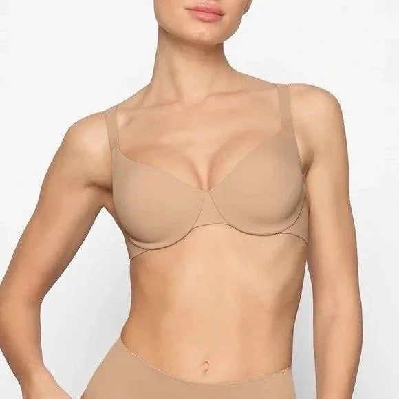SKIMS Smoothing Intimates Full Coverage Lightly Lined Bra Clay 32C