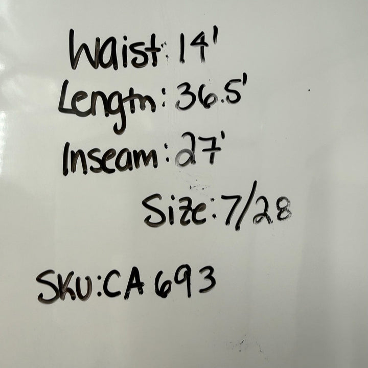 Judy Blue Jeans Womens 7/28 Blue Denim Logo Skinny Leg Leopard Print Side Stripe