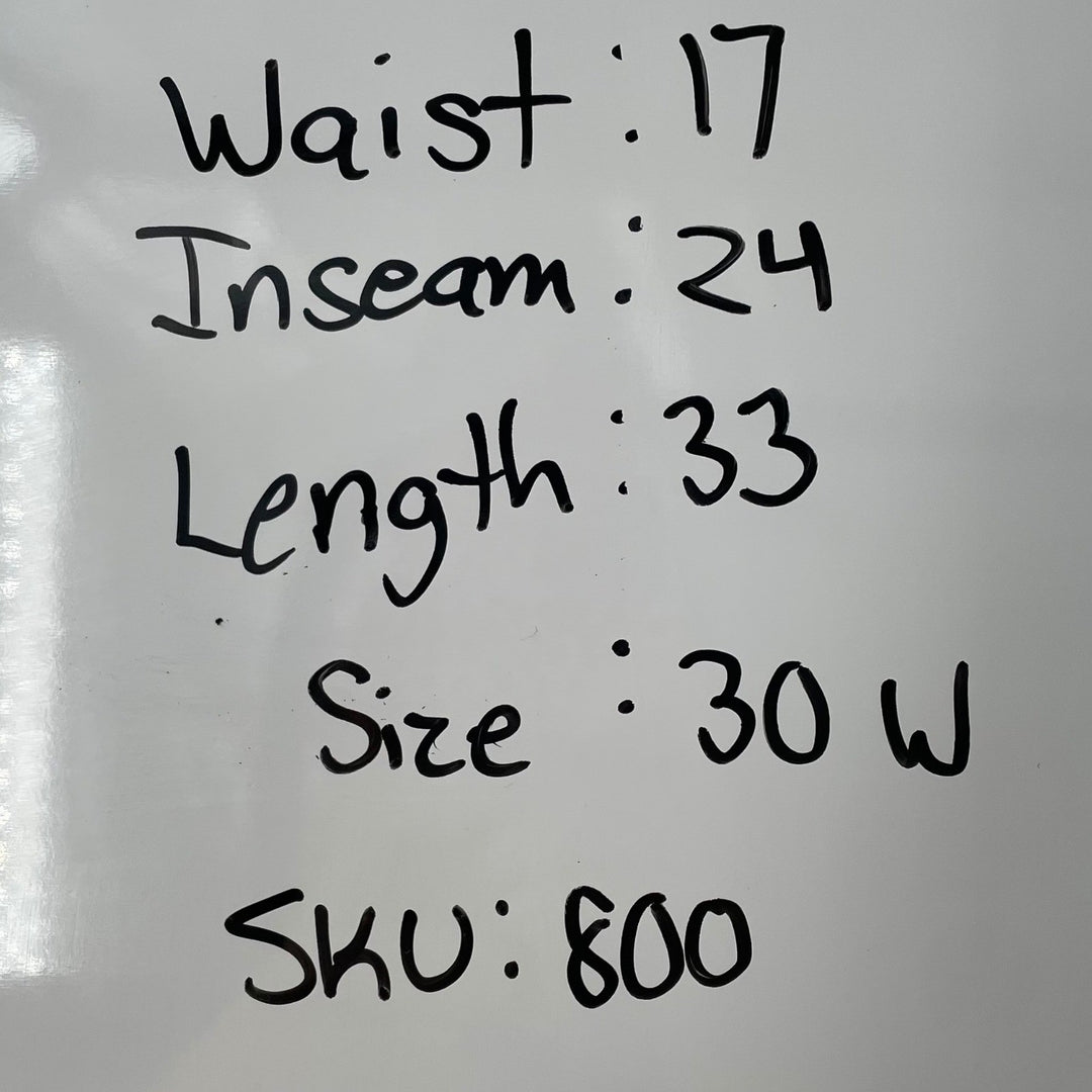 JOE'S Jeans Size 30 KIMORA Blue Black Denim Cropped Cuffed Ankle Pants