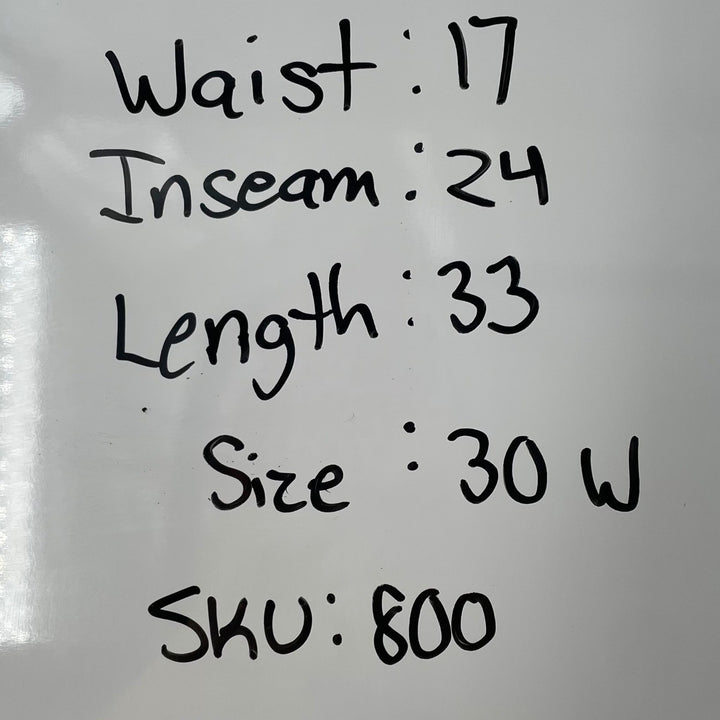 JOE'S Jeans Size 30 KIMORA Blue Black Denim Cropped Cuffed Ankle Pants