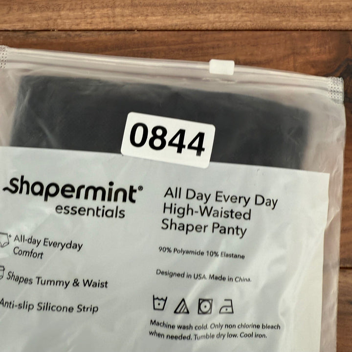 Shapermint Essentials High Waisted All Day Shaper Panty Comfort Black