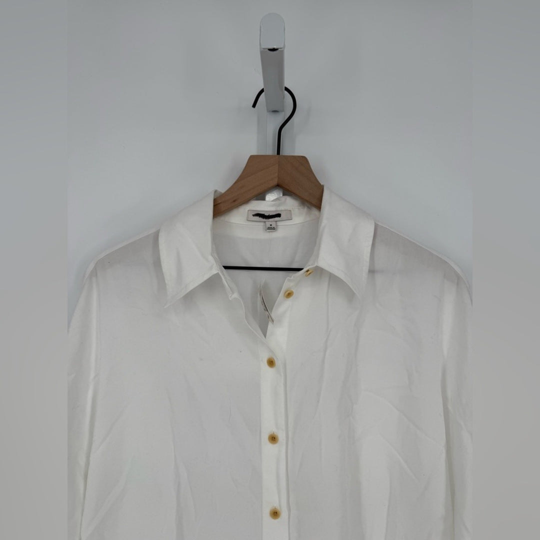 Madewell Relaxed Dolman Button-Up Shirt Size M