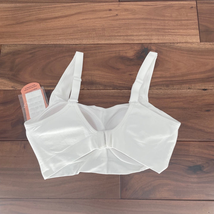 Shapermint Everyday Comfort Straps Wireless Shaping Bra White Size M