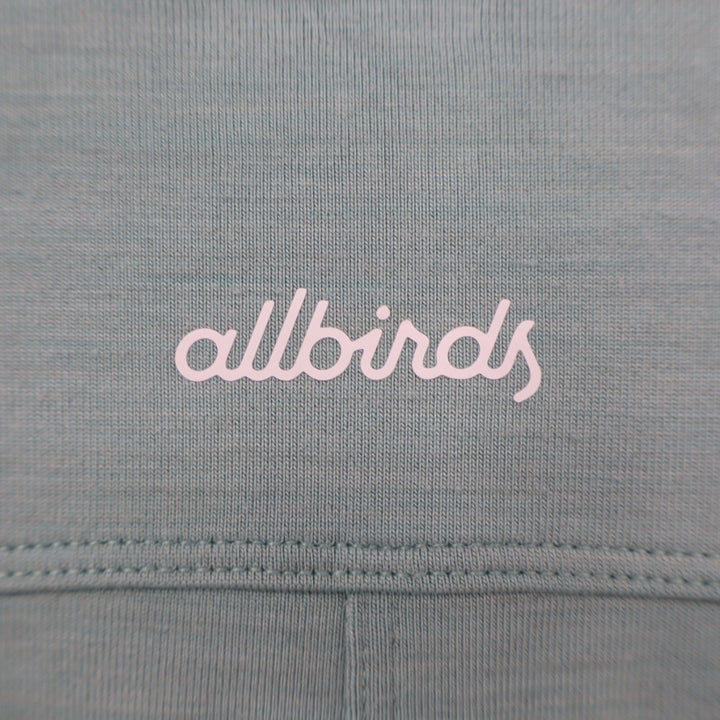 Allbirds Women's Long Sleeve Quarter Zip Pullover Athletic Top Size S Green