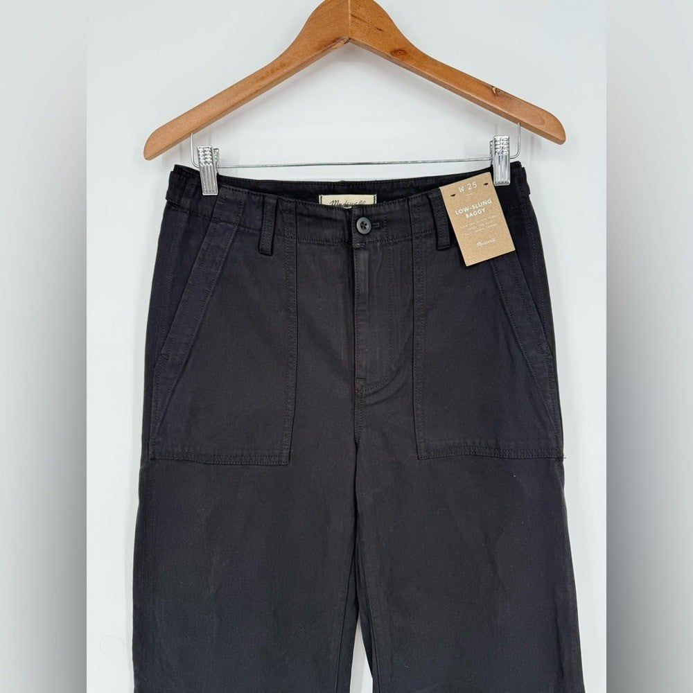 Madewell Women's Low-Slung Baggy Utility Pants Size 25