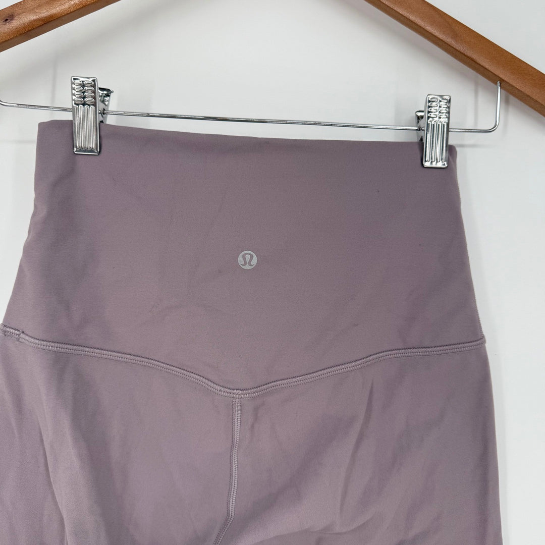 Lululemon Align High Rise Shorts 6 Mauve Bike Shorts Athleisure