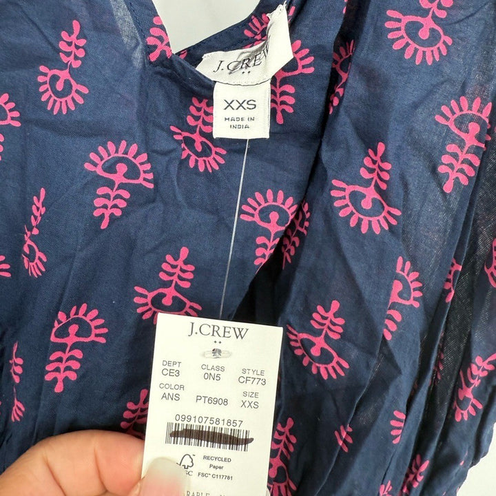 J.Crew Tie-Back Beach Dress Size XXS
