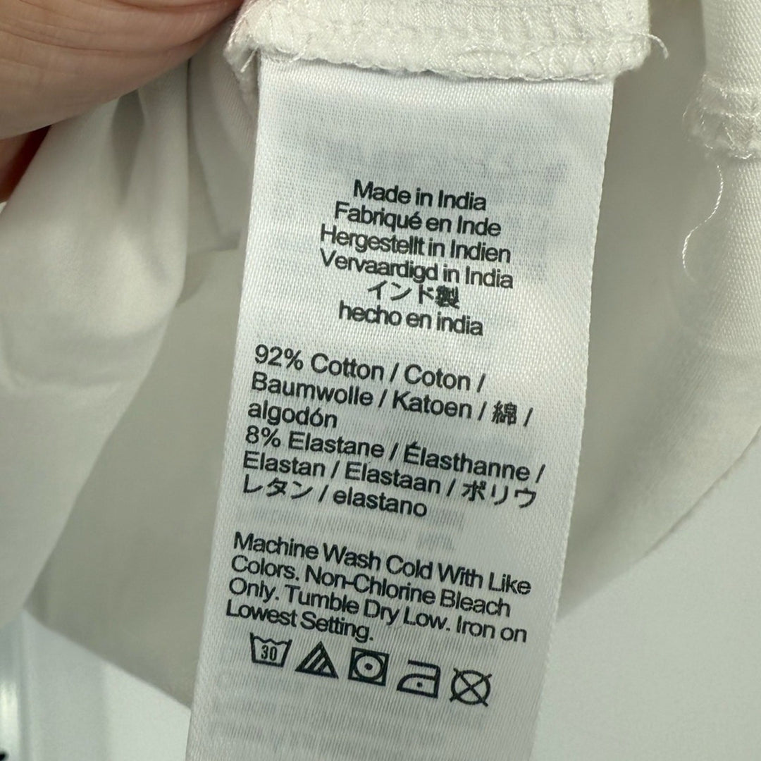 J.Crew Stretch Cotton-Blend Mockneck Tank Top Size 3X