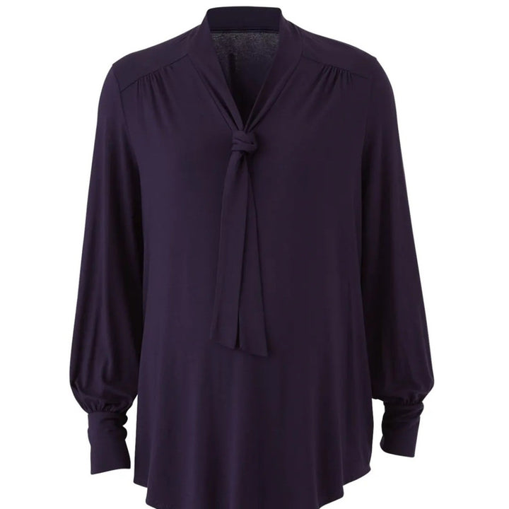 Isabella Oliver Navy Christy Maternity Blouse Size 1/S