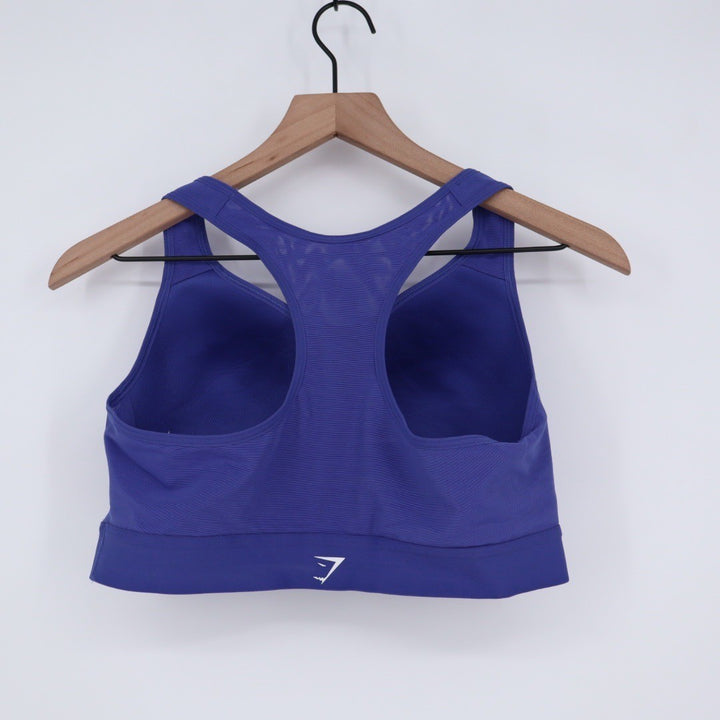 Gymshark Training Sports Bra Royal Blue Racerback Support Women's XL