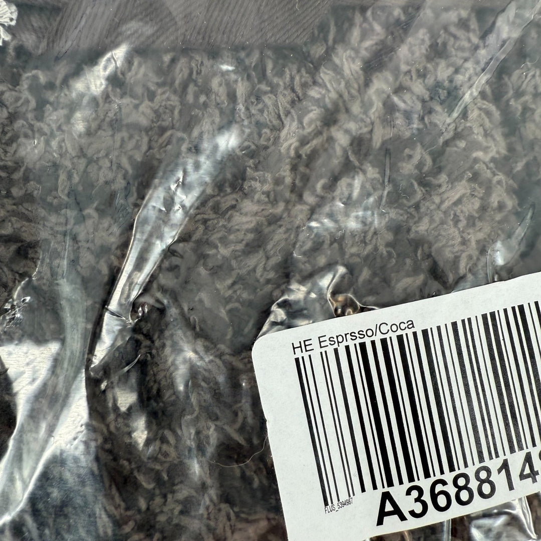 Barefoot Dreams CozyChic Pom Pom Beanie & Scarf Set Women Heather Espresso Cocoa