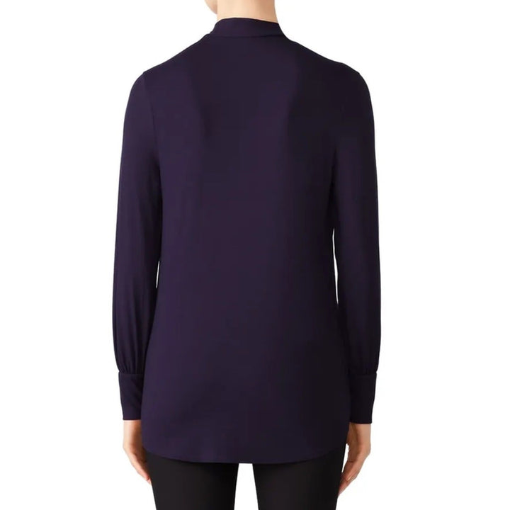 Isabella Oliver Navy Christy Maternity Blouse Size 1/S