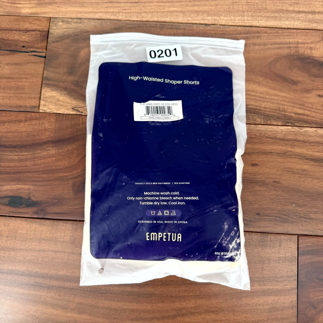 Shapermint Empetua All Day Every Day High Waisted Shaper Shorts Womens XL/2XL