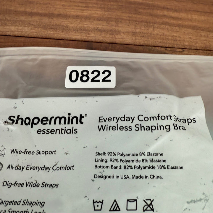 Shapermint Essentials Everyday Comfort Straps Wireless Shaping Bra