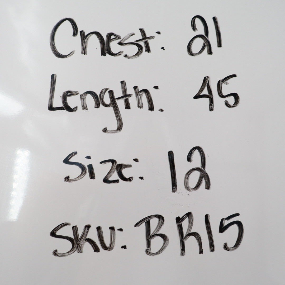 Anne Klein Blue Black Geometric Print Sleeveless Knee Length Dress Size 12