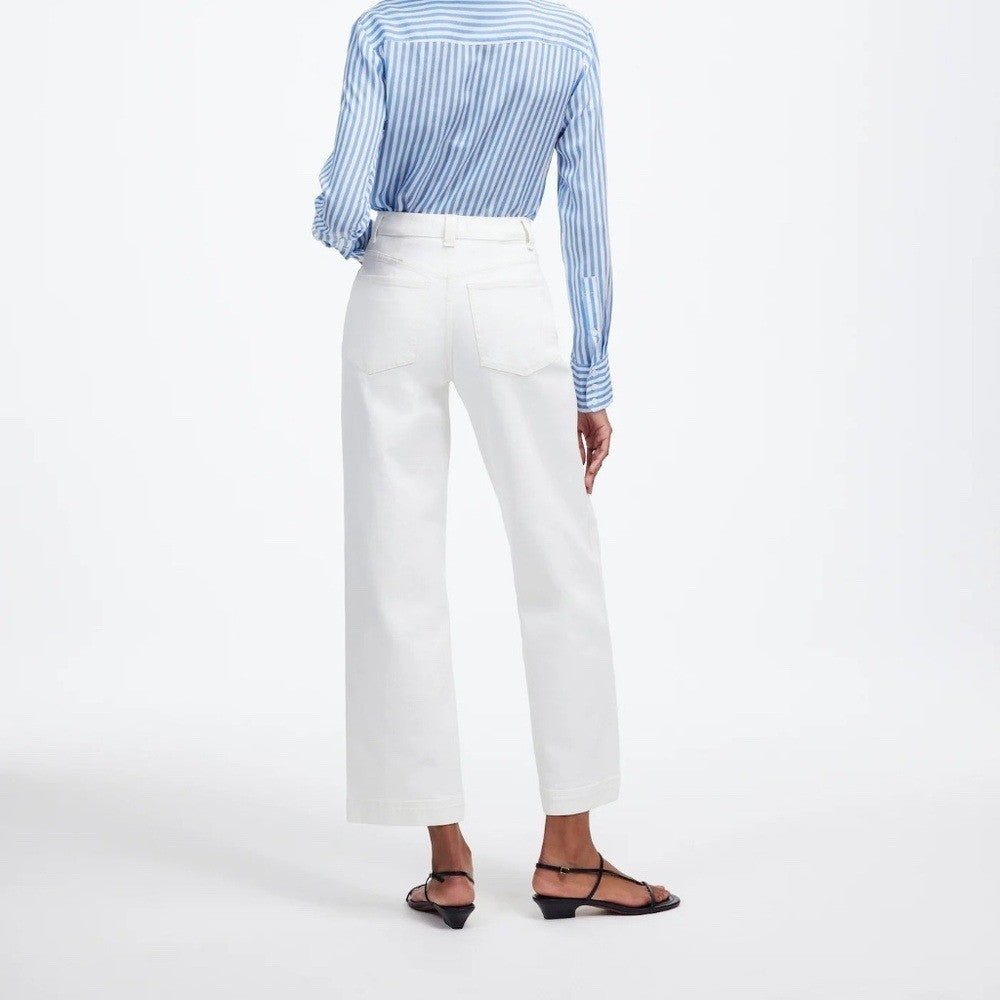 Madewell The Perfect Vintage Wide-Leg Crop Jeans Size 26