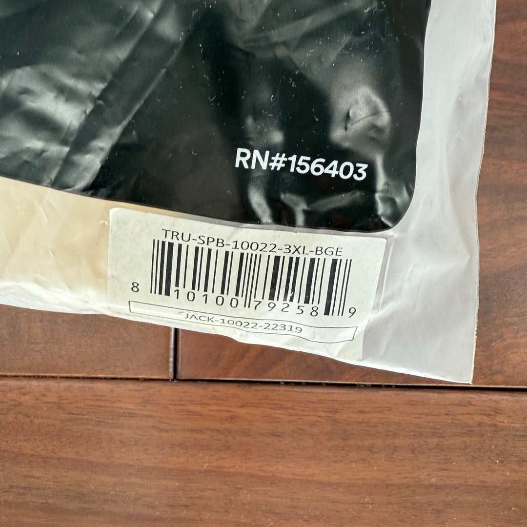 Truekind Daily Comfort Wirefree Shaper Bra Black 3XL