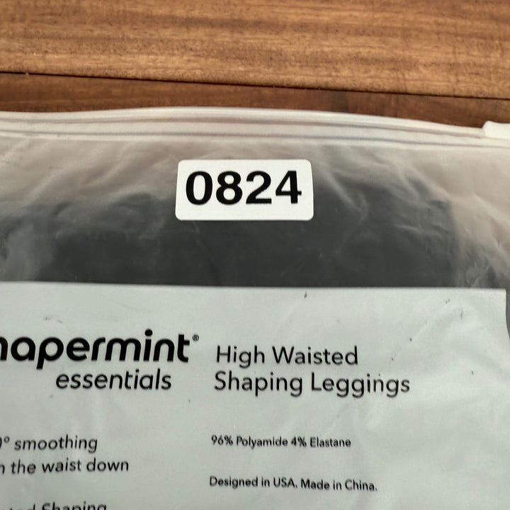 Shapermint Essentials High Waisted Shaping Leggings Black Smoothing NWT