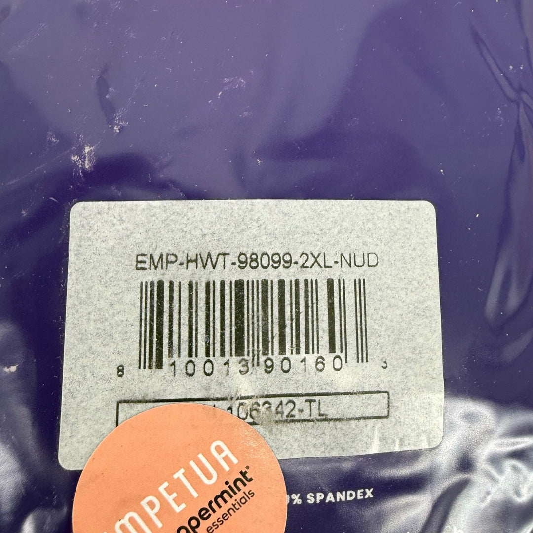 Empetua All Day Every Day High-Waisted Shaper Thong - Nude - 2XL - New