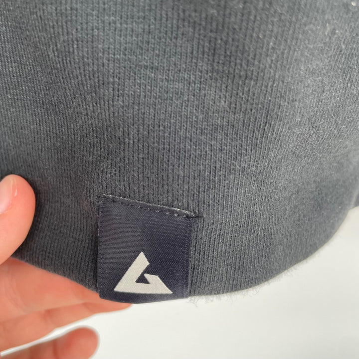 American Giant Women's Black Zip Up Hoodie Sweatshirt Full Zip Size S Cotton USA