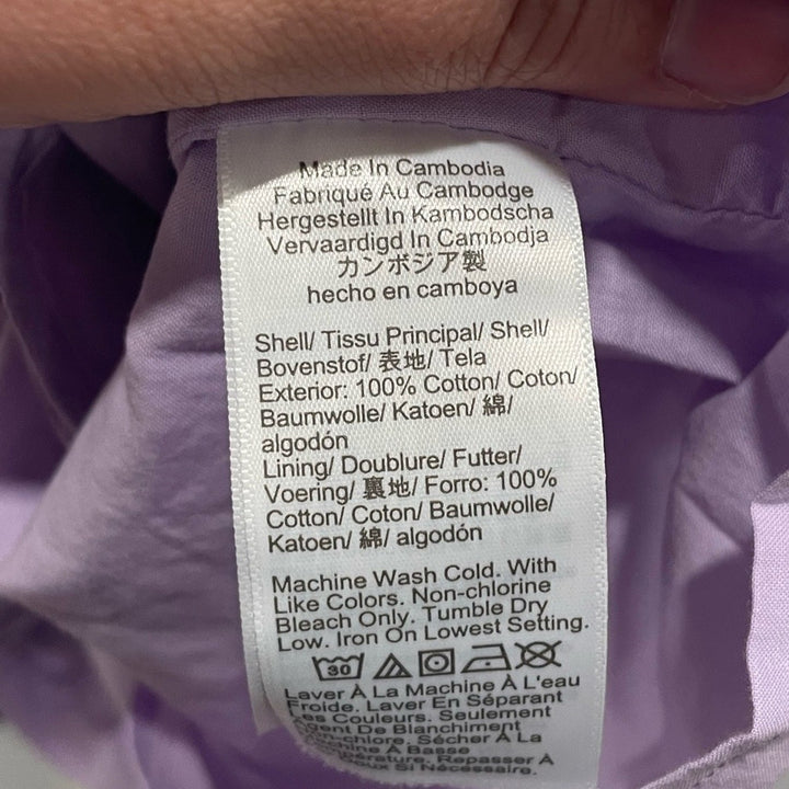 J.Crew Eyelet Puff-Sleeve Mini Dress Size 10